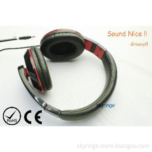 High quality fashionable computer headphone with mic